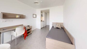 chambre résidence étudiante Alpha à Aubervilliers - Arpej