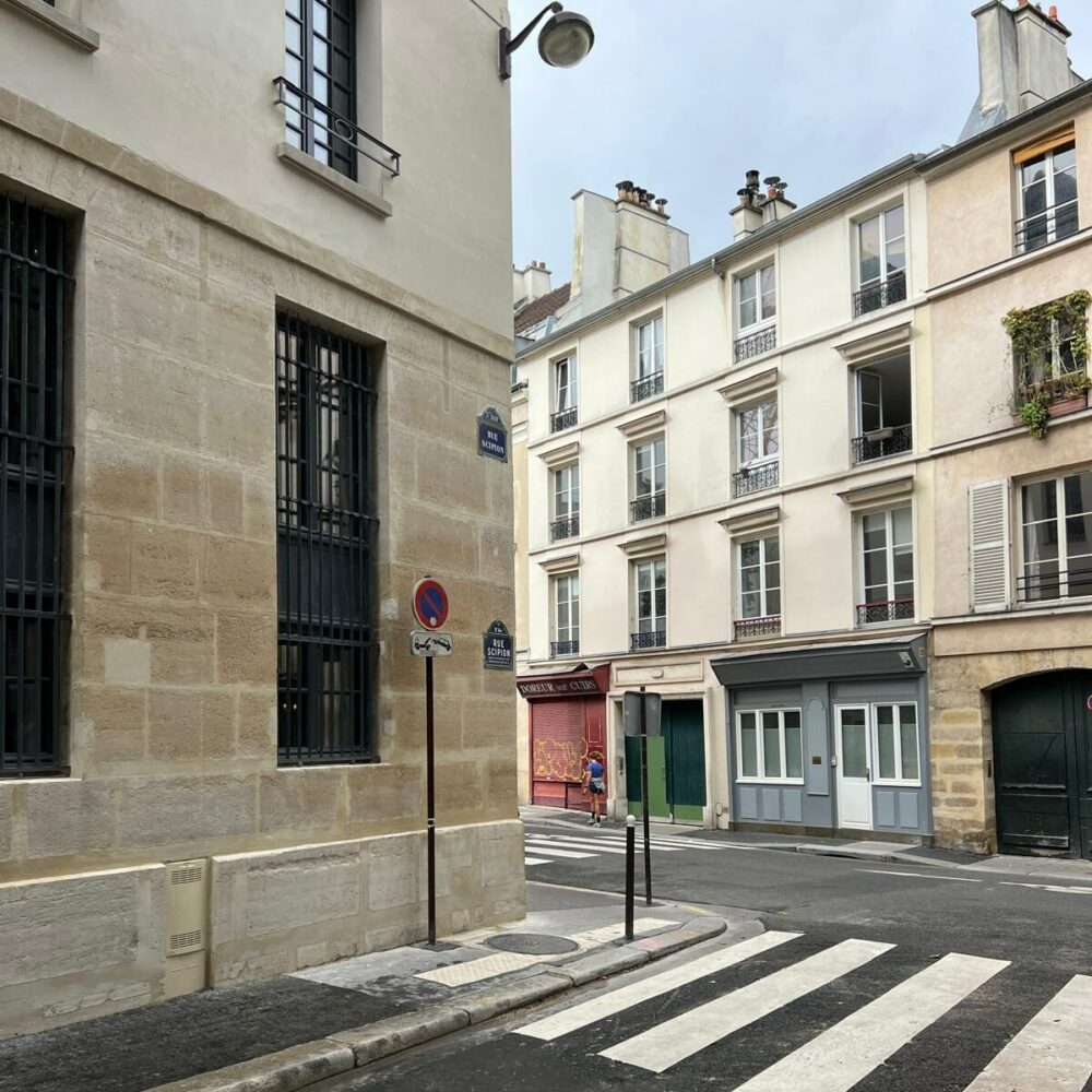 extérieur résidence étudiante Scipion à Paris - Arpej